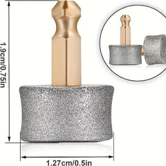 2pcs Dog Nail Grinder Replacement Heads Diamond Rotary Nail Grinder Bits