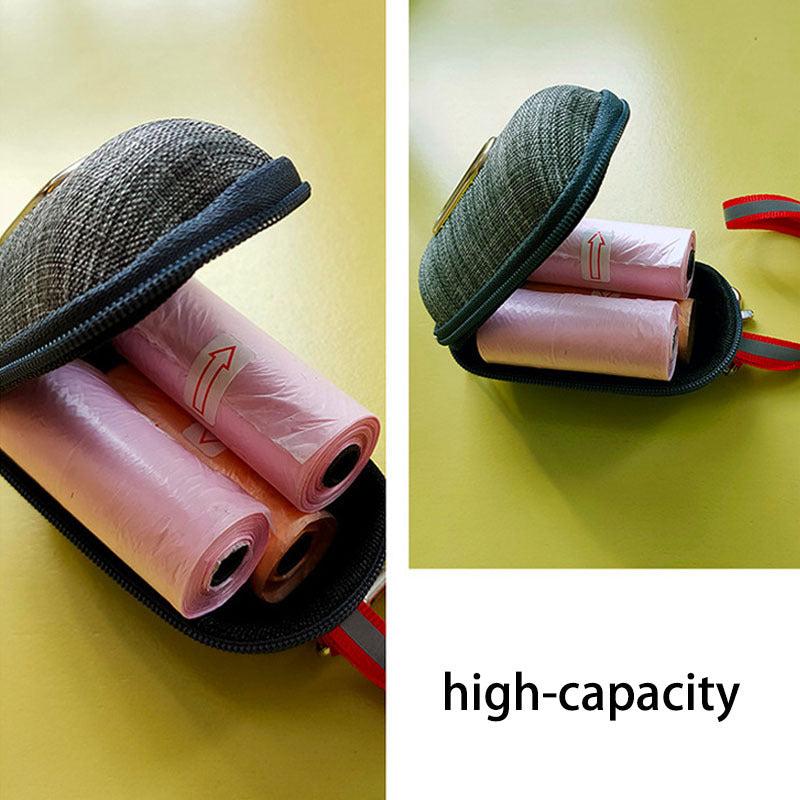 Portable Pet Poop Bags Dispenser & Scooper for Outdoor Use