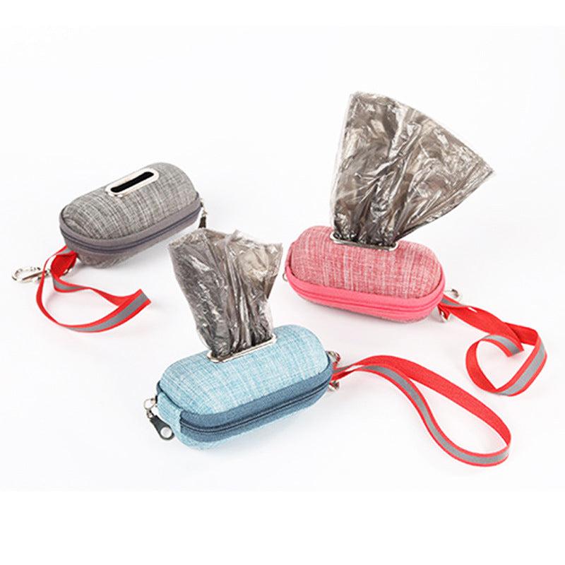 Portable Pet Poop Bags Dispenser & Scooper for Outdoor Use