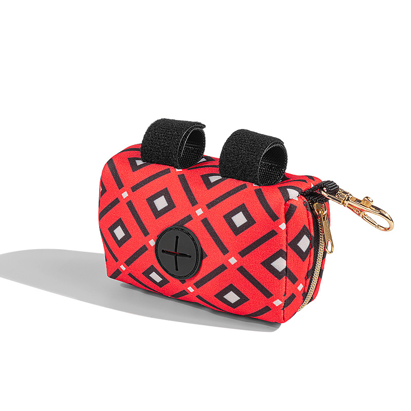 Portable Dog Poop Bag Holder Dispenser for Waste and Cleaning