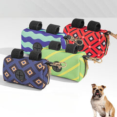 Portable Dog Poop Bag Holder Dispenser for Waste and Cleaning