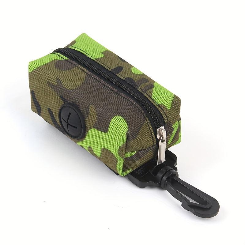 Camouflage Pet Waste Bag Dispenser for Outdoor Adventures