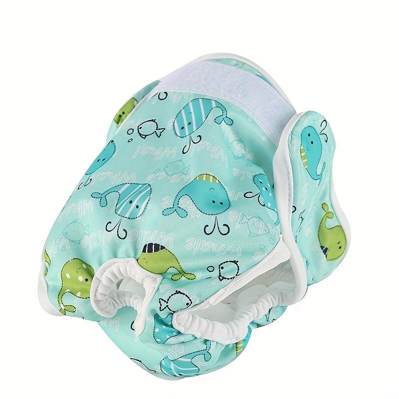 Pet Physiological Pants Dog Diaper w/ Sanitary Mats - Adjustable