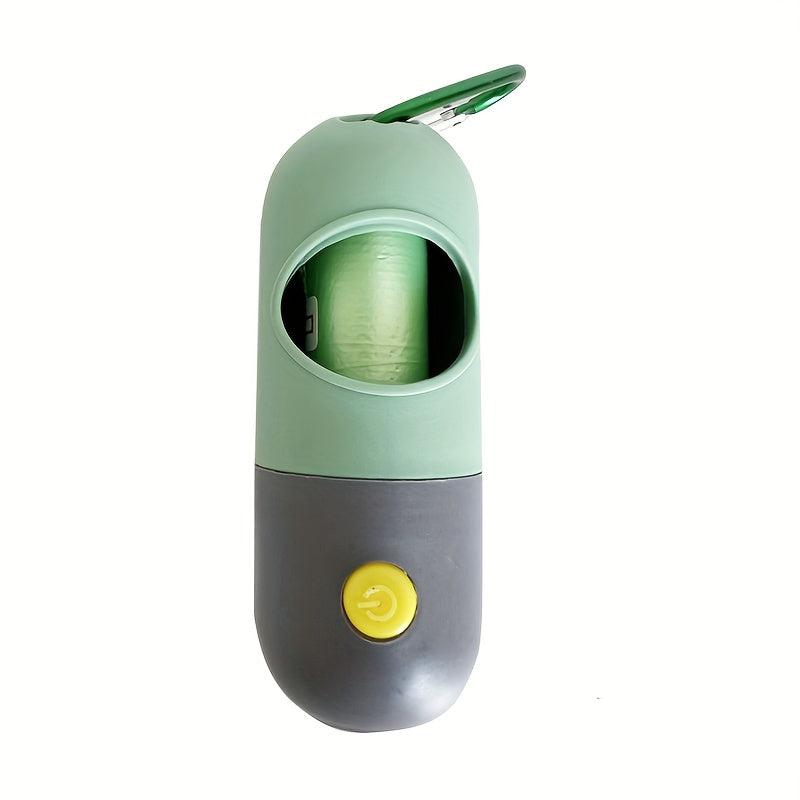 Multifunctional Dog Poop Bag Holder With LED Light