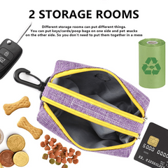 Dog Poop Bag Holder Pet Waste Bag Dispenser Leash Attachment