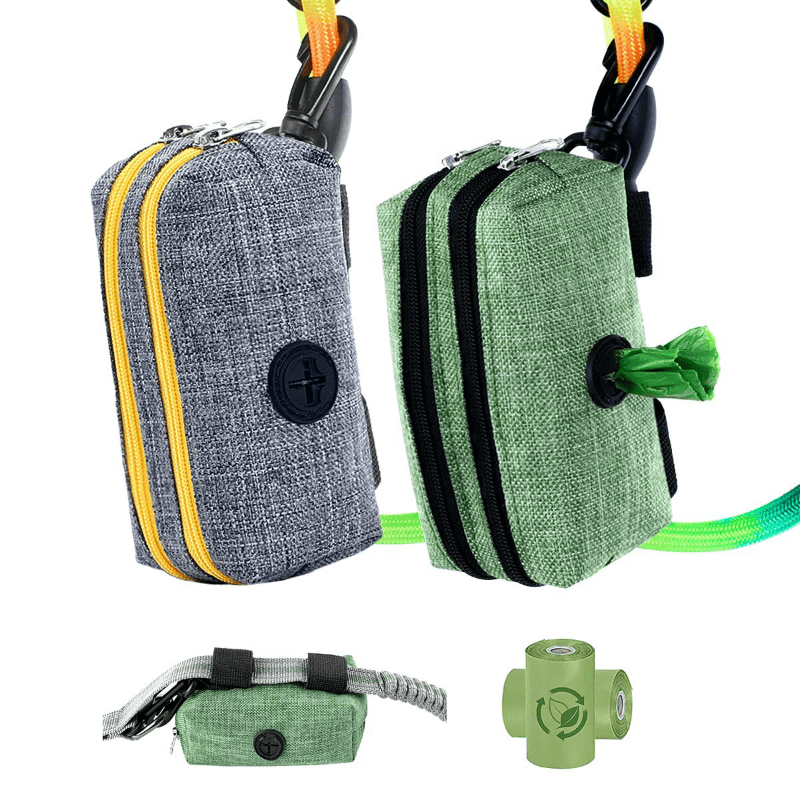 Dog Poop Bag Holder Pet Waste Bag Dispenser Leash Attachment