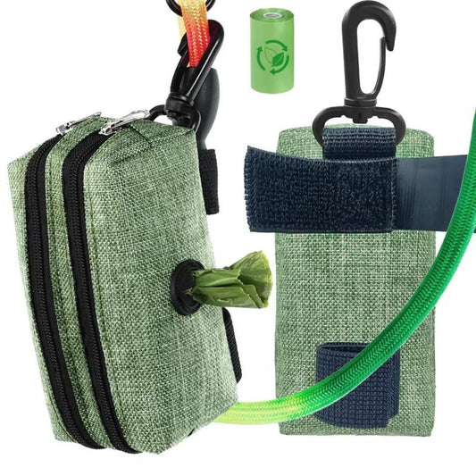 Dog Poop Bag Holder Pet Waste Bag Dispenser Leash Attachment