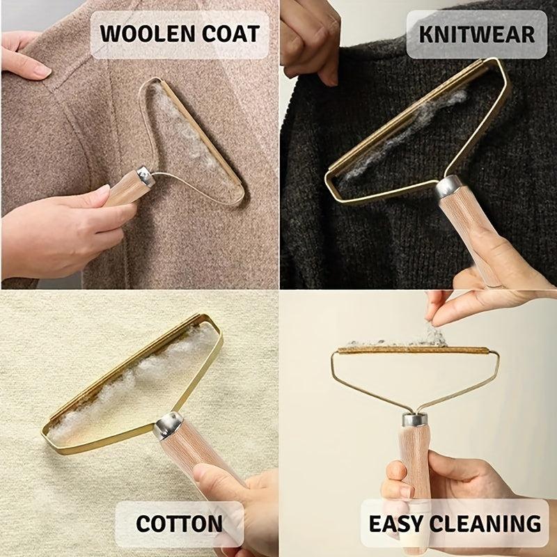4pcs Portable Lint Cleaner Pet Hair Removal Tool