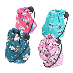 Graphic Pattern Dog Poop Bag Carrier Bag Portable Pet Waste Bag Dispenser