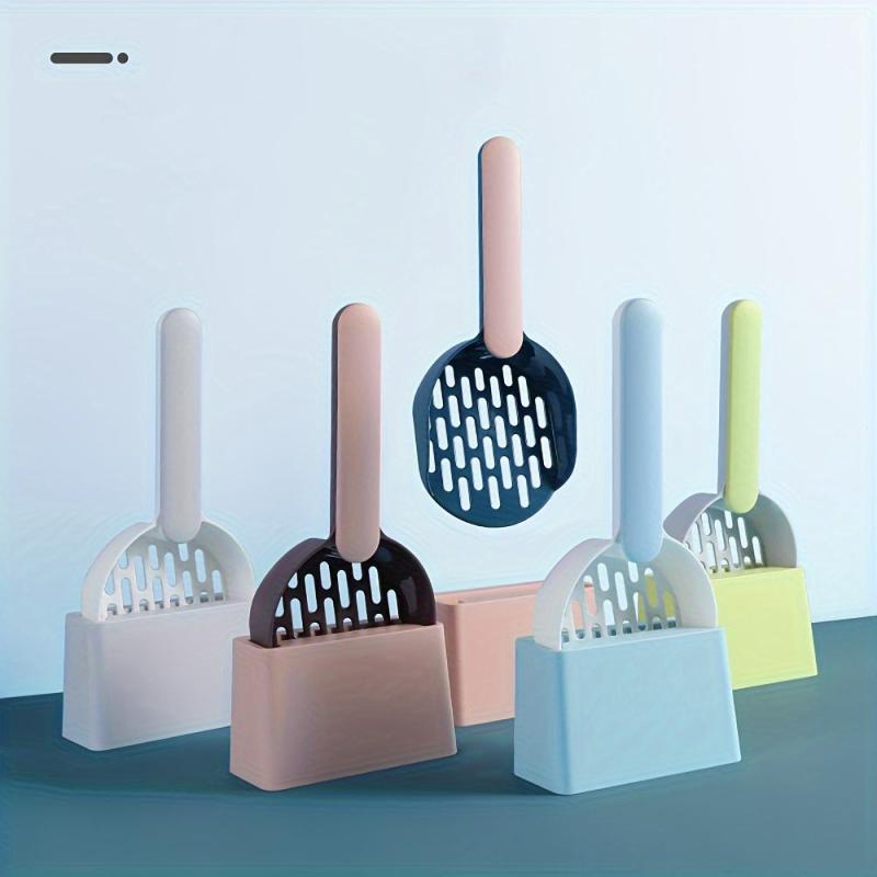 Cat Litter Scoop Holder Sifter Deep Shovel Pet Waste Cleaning Tool