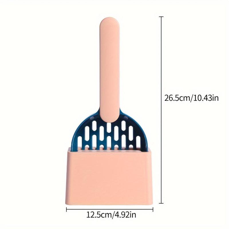 Cat Litter Scoop Holder Sifter Deep Shovel Pet Waste Cleaning Tool