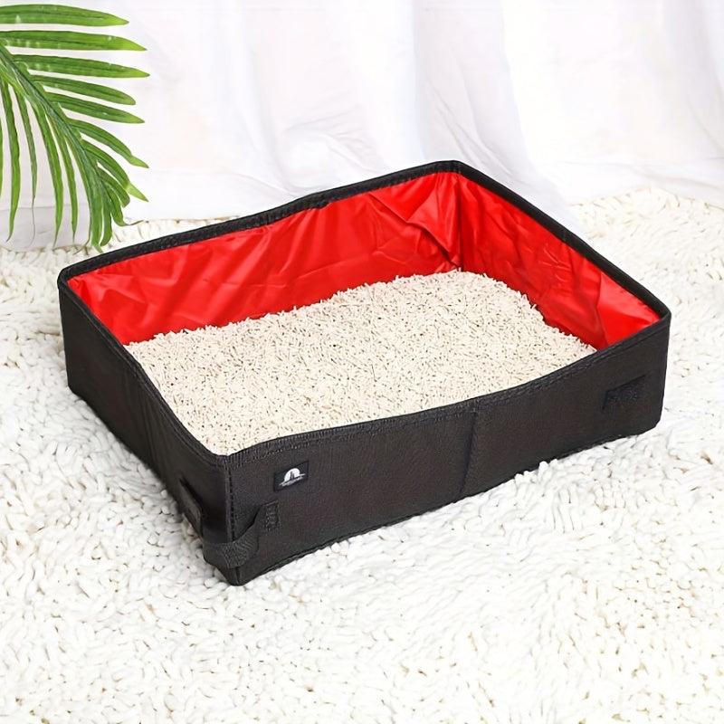 Portable Foldable Cat Travel Litter Box Pet Supplies