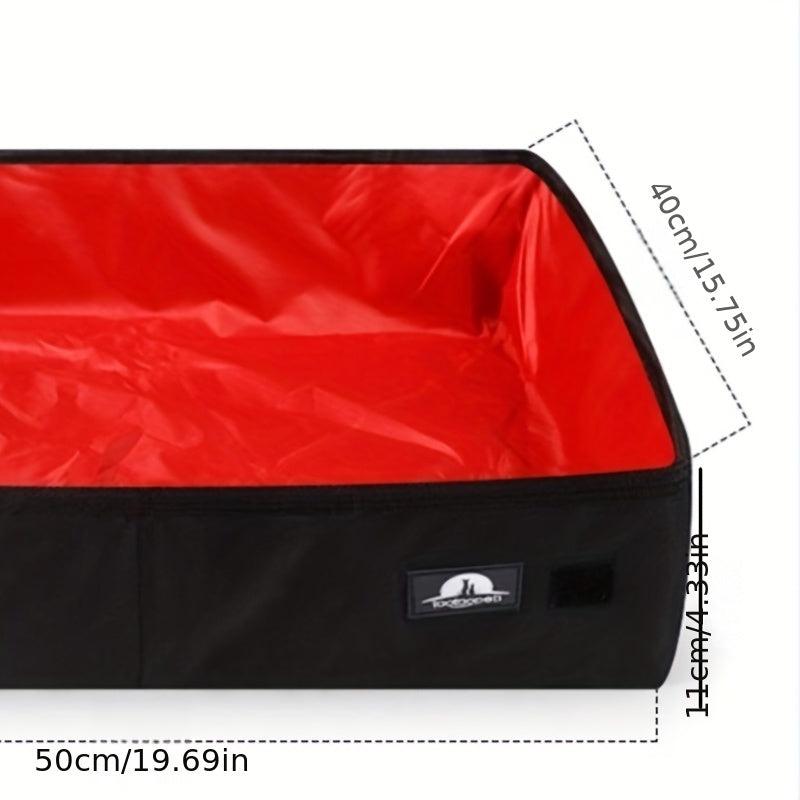 Portable Foldable Cat Travel Litter Box Pet Supplies
