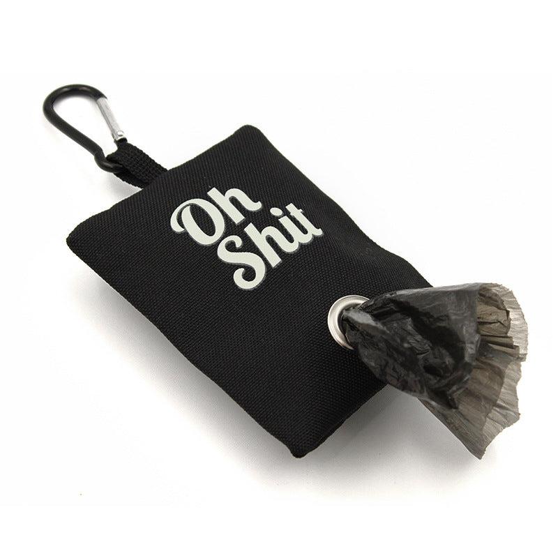 Dog Poop Bag Holder with Clip for Outdoor Walking