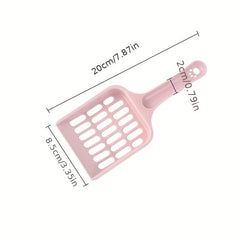 Solid Pet Poop Scooper Cat Litter Scoop For Litter Box