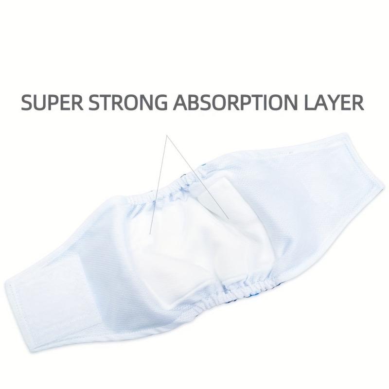 Shark Pattern Pet Physiological Pants Male Dog Belly Band Washable Diapers