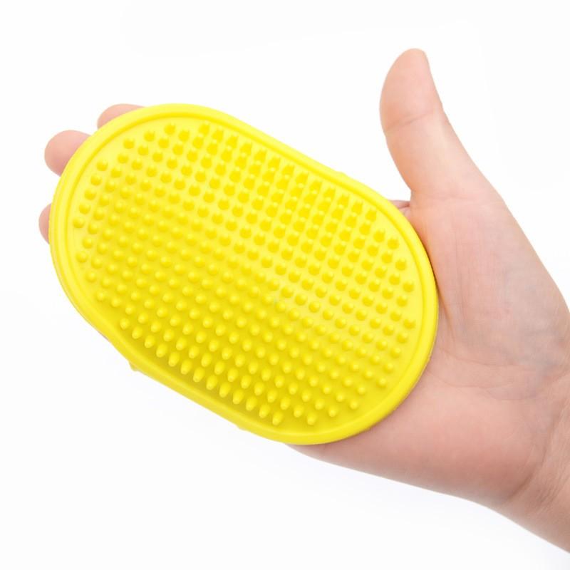 Adjustable Silicone Dog Grooming Brush for Massage