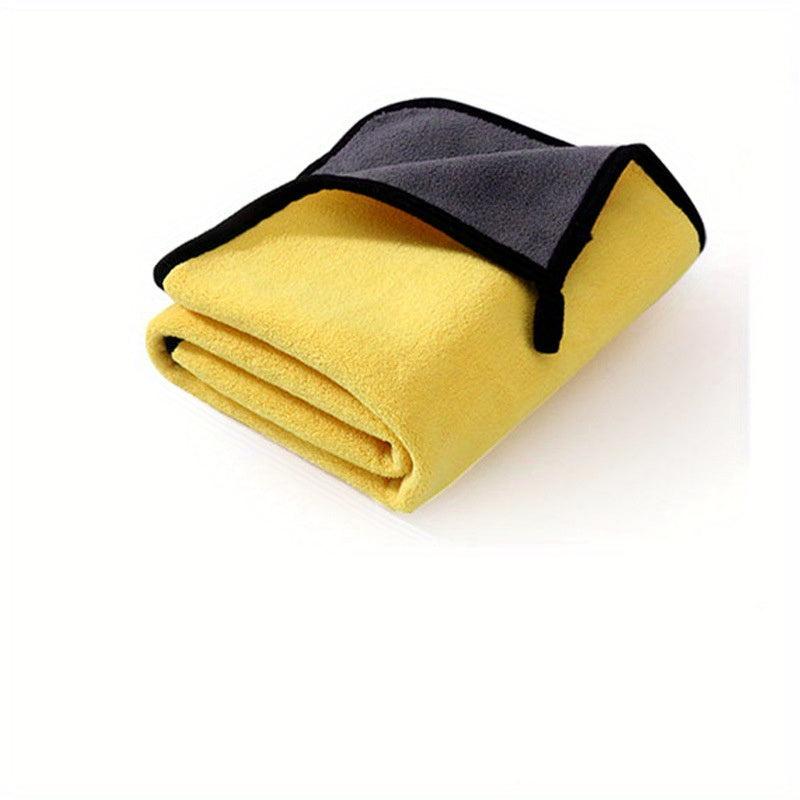 2pcs Dog Bath Towel Thickened High Absorbent Quick Dry Towel for Pet Cleaning