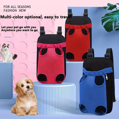 Furry Portable Dog Backpack Carrier Bag