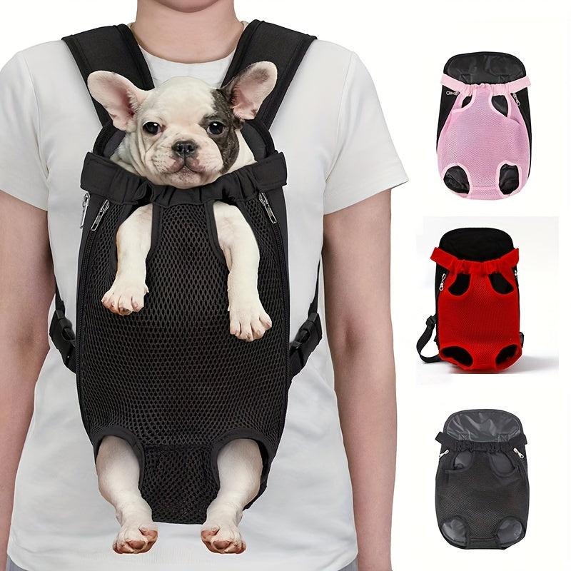 Furry Portable Dog Backpack Carrier Bag