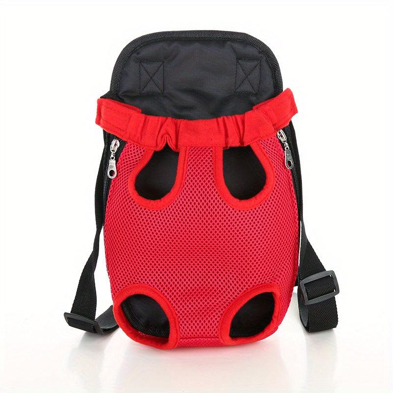 Furry Portable Dog Backpack Carrier Bag