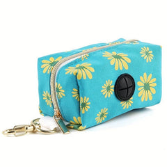 Portable Canvas Pet Bin Bag Holder with Clip