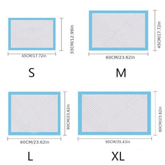 5pcs Dog Diaper Pads, High Absorbent Disposable Nappy Mats for Puppy Training