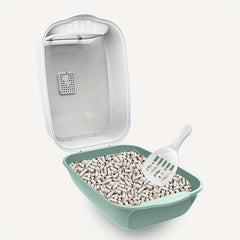 Covered Cat Litter Box for Small & Medium Cats