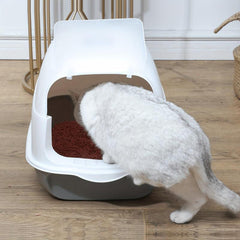 Covered Cat Litter Box for Small & Medium Cats