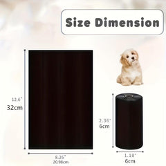 10pcs Dog Poop Bags & Waste Bag Dispenser