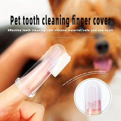 Soft Finger Toothbrush for Dogs - Promotes Oral Health