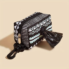 Portable Pet Poop Bag Holder and Dispenser for Dogs