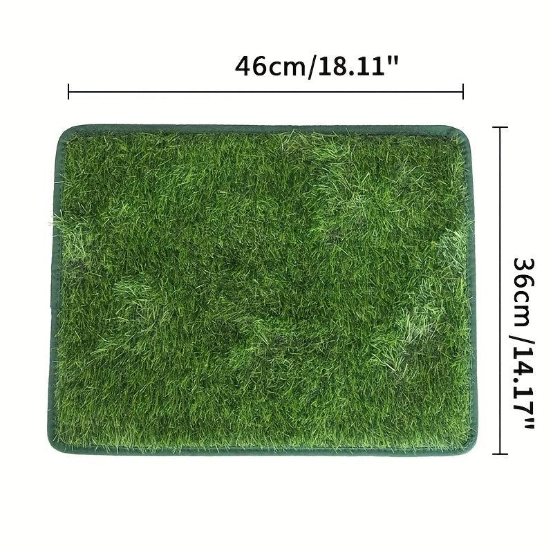 Dog Grass Pad Washable Reusable Leak Proof Backing Pet Lawn Mat