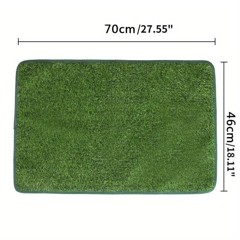 Dog Grass Pad Washable Reusable Leak Proof Backing Pet Lawn Mat