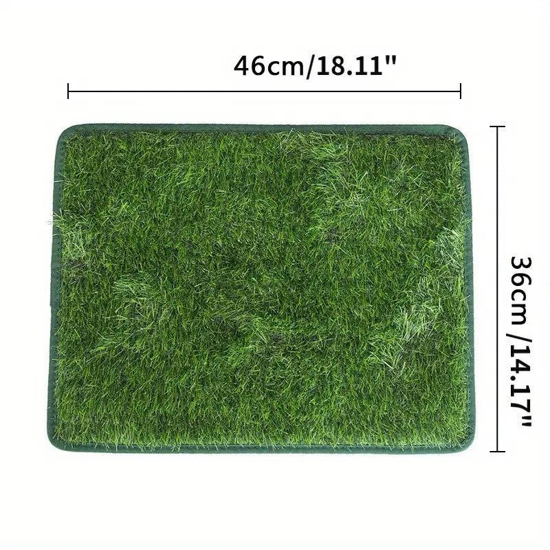 Dog Grass Pad Washable Reusable Leak Proof Backing Pet Lawn Mat