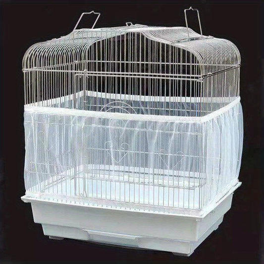Parrot Seed Catcher Mesh Net Cover for Tidy Cages