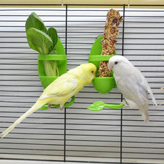 Bird Feeder with Fruit and Vegetable Container Stand