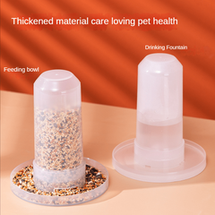 Automatic Bird Feeder & Water Dispenser for Parrots & Chickens