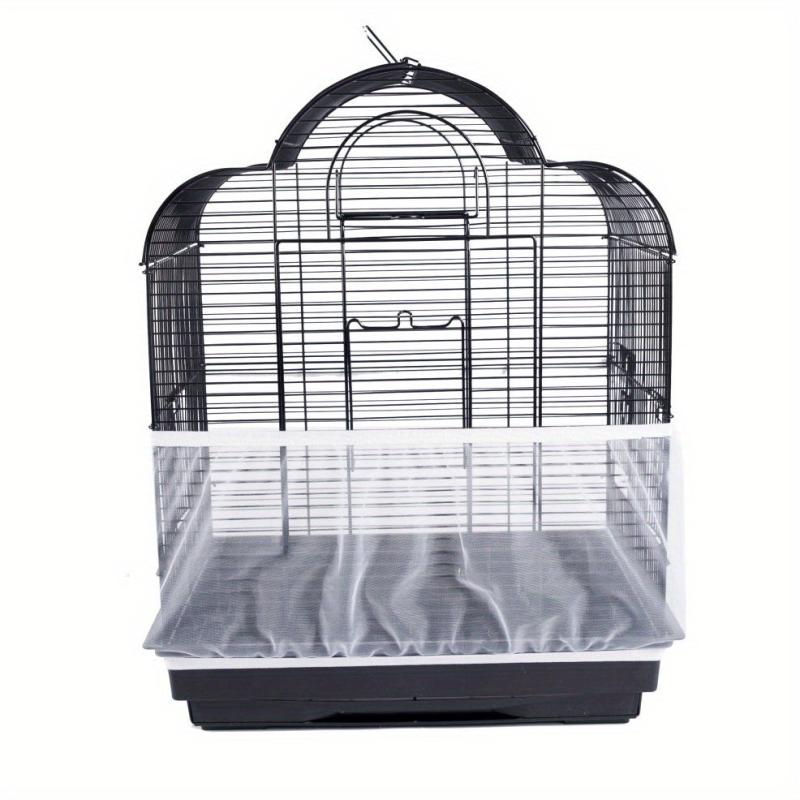Bird Cage Cover Seed Catcher Mesh Round Square Cage