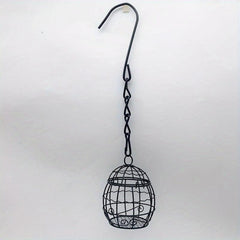 Decorative Bird Feeder for Garden, Hanging Food Dispenser for Wild Birds