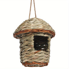 Pet Straw Bird Nest Little Warm House Garden Decorative Hanging Nest
