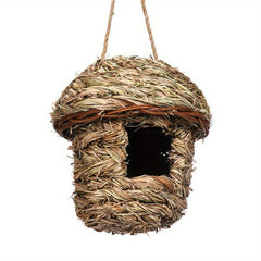 Pet Straw Bird Nest Little Warm House Garden Decorative Hanging Nest