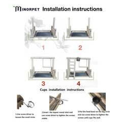 Parrot Play Stand & Swing Ladder Toy for Entertainment