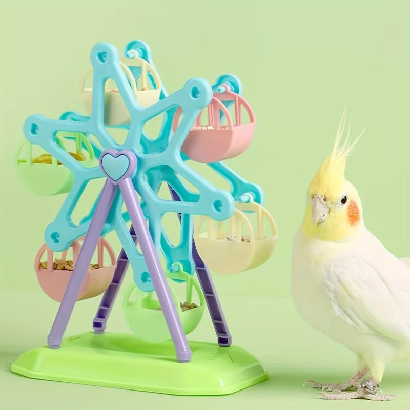 Interactive Parrot Toys for Exercise Training and Feeding Educational Props