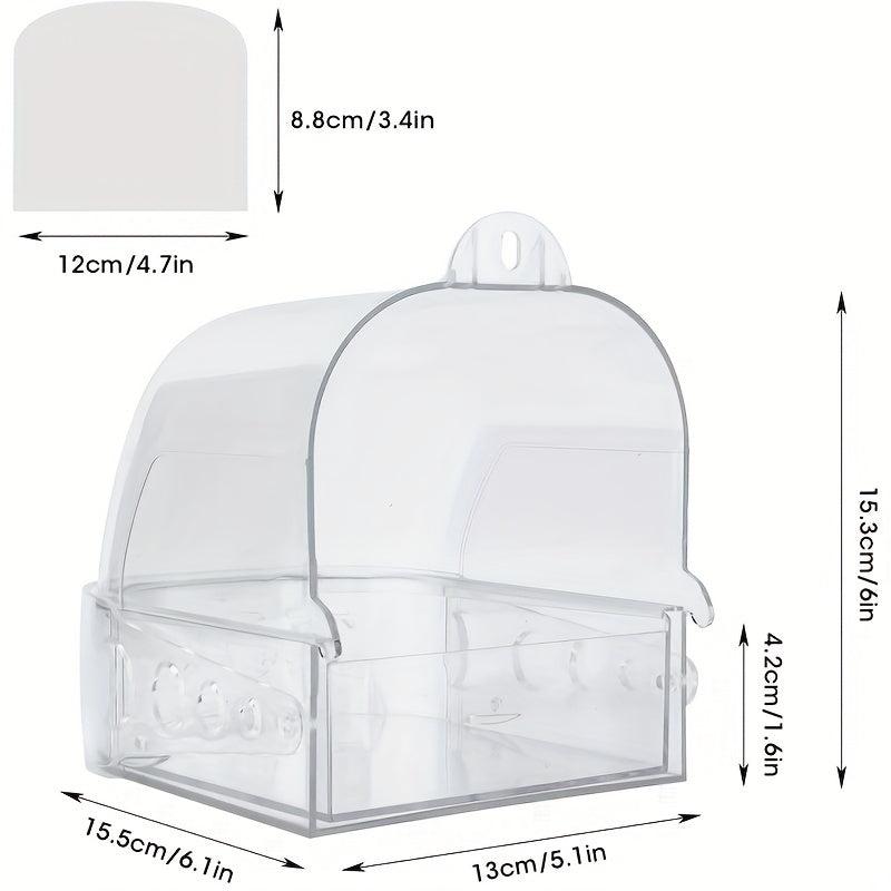 Small Hanging Bird Bath Cage for Clean Birds