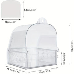 Small Hanging Bird Bath Cage for Clean Birds