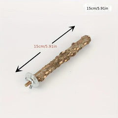 Parrot Supplies Bird Grinding Stick Pepper Wood Station Stick