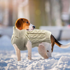 Knitted Dog Sweater Pets Sweaters Puppy Jumper Warm Soft Pet Holiday Clothes