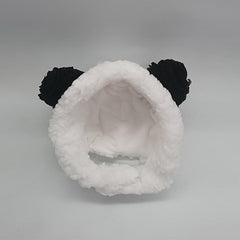 Knitted Bear Head Pet Hat Warm Headdress