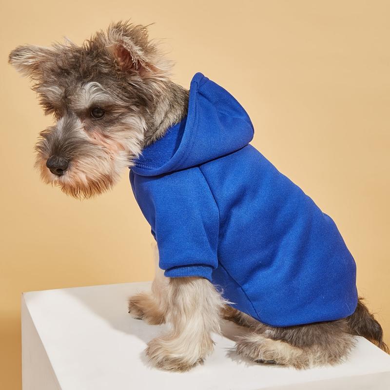 Dog Hooded Sweatshirt for Cold Weather